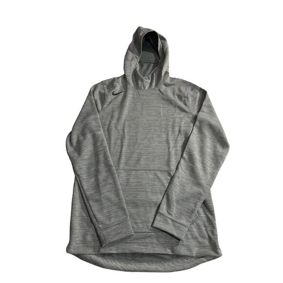 Nike Elite Dri-Fit Basketball Hoodie Wolf Grey Men's Sz Med - Picture 1 of 7